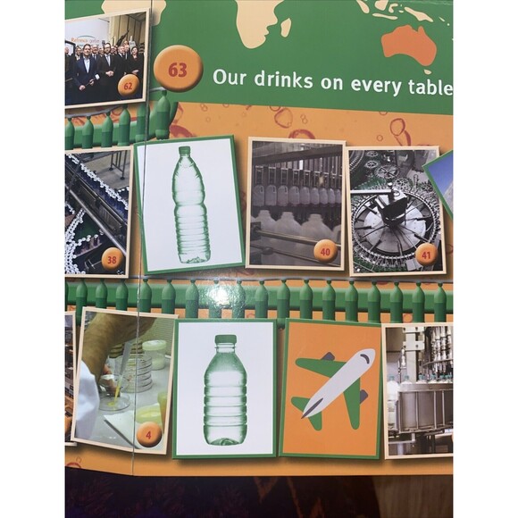 Conquer the world of drinks Refresco restaurant advertisement Board game vintage - Picture 11 of 14